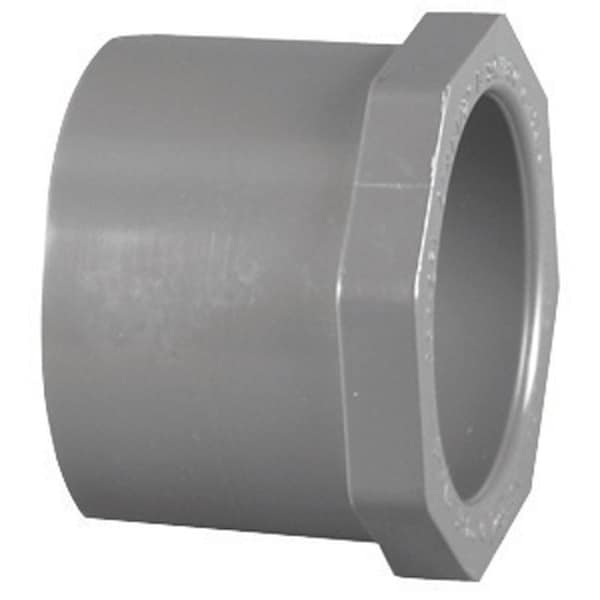 Charlotte Pipe And Foundry Charlotte Pipe Schedule 80 1-1/4 in. Spigot X 3/4 in. D Slip PVC Reducer Bushing 1 pk PVC081072000 - main